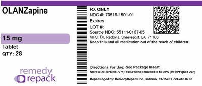 MM2 - OLANZapine 15mg 70518 1501 01
